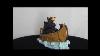 Big Sky Bear BIG SKY CARVERS Montana wood carved' PEEKABOO HANGING RACCOON' 24 long