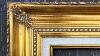 Ornate Baroque Style Carved Wooden Frame Antique Bronze Finish 28x24